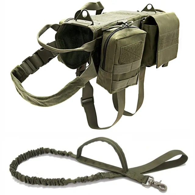 Tactical Military Dog Harness by My Store