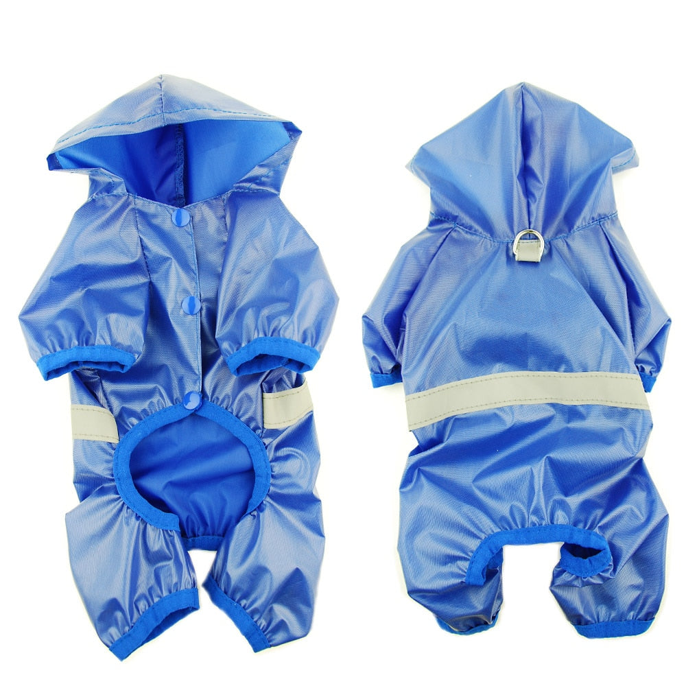 Reflective All-weather Waterproof Dog Rain Coat by My Store