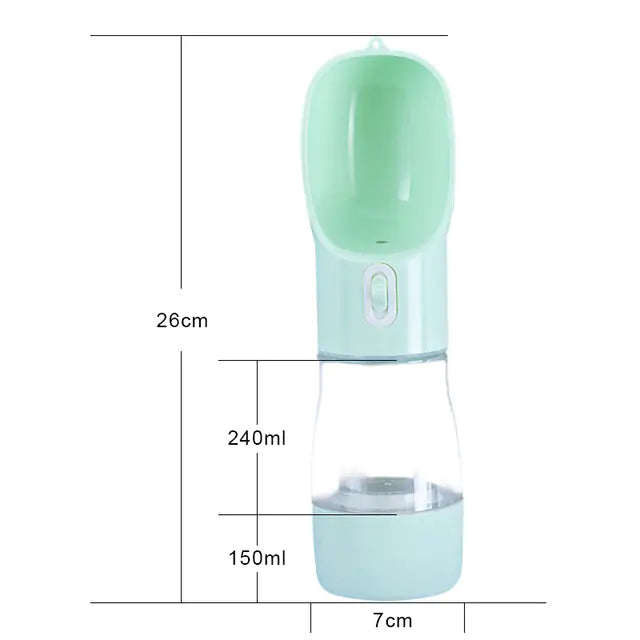 Pet Dog Water Bottle Feeder by My Store