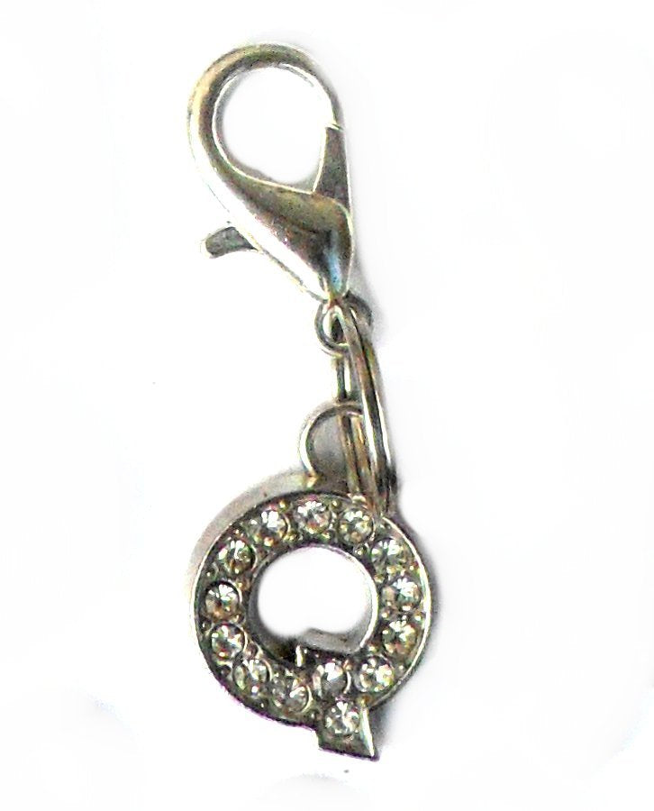 A-Z Crystal Letter Pet Charms by Salmon Oscar