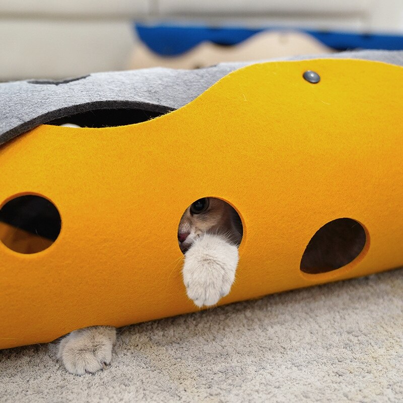 Premium Plush Cat Tunnel Toy by My Store