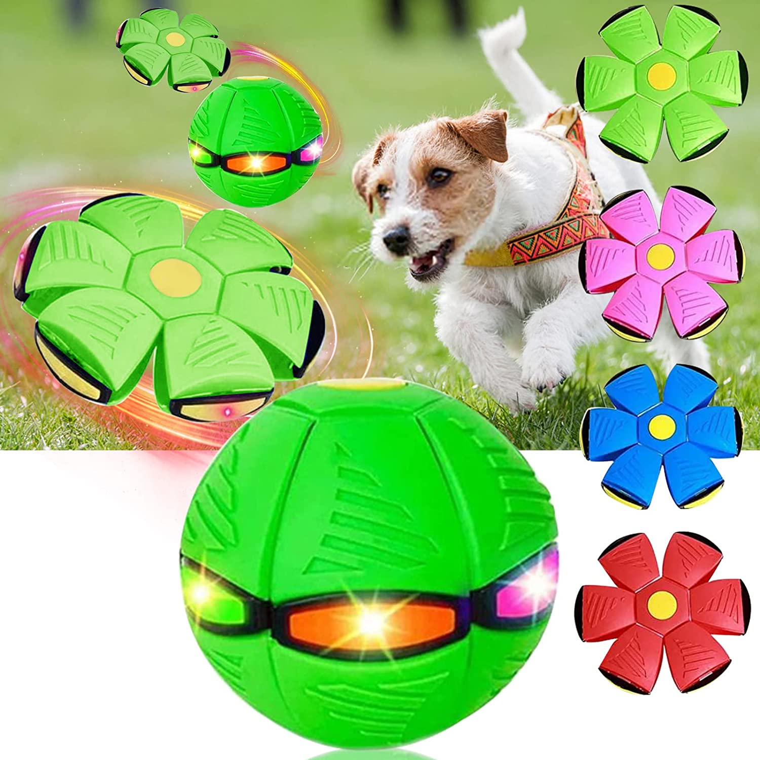 Pet Toy Flying Saucer Ball by My Store