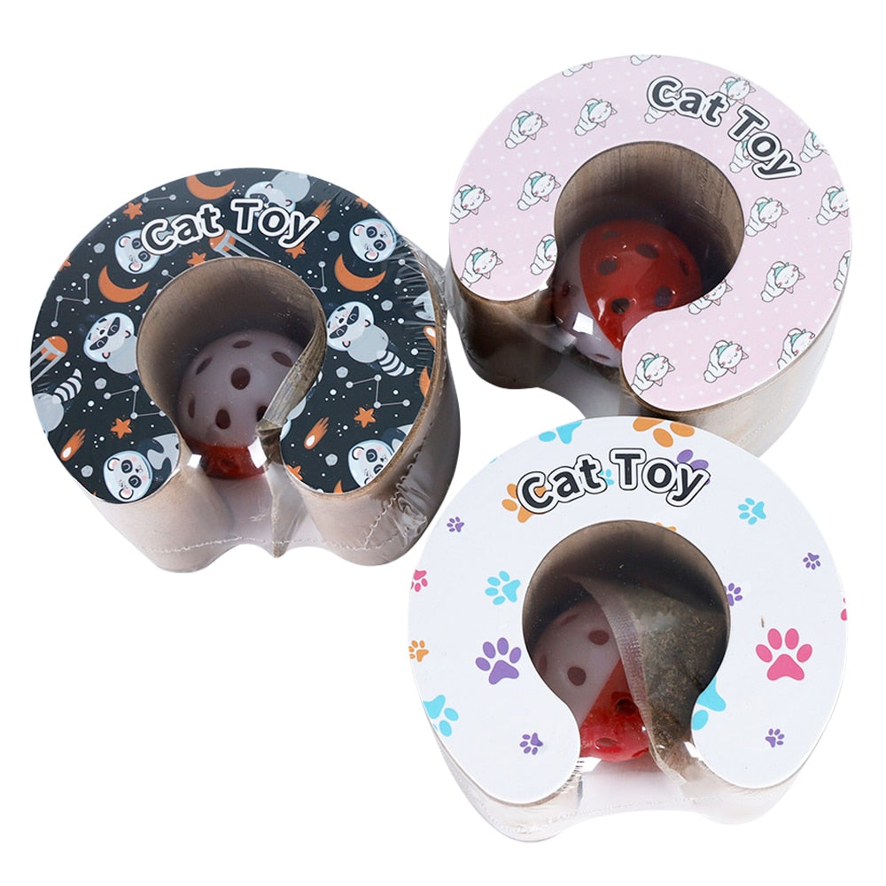Interactive Self Rolling Ball Cat Toy by My Store