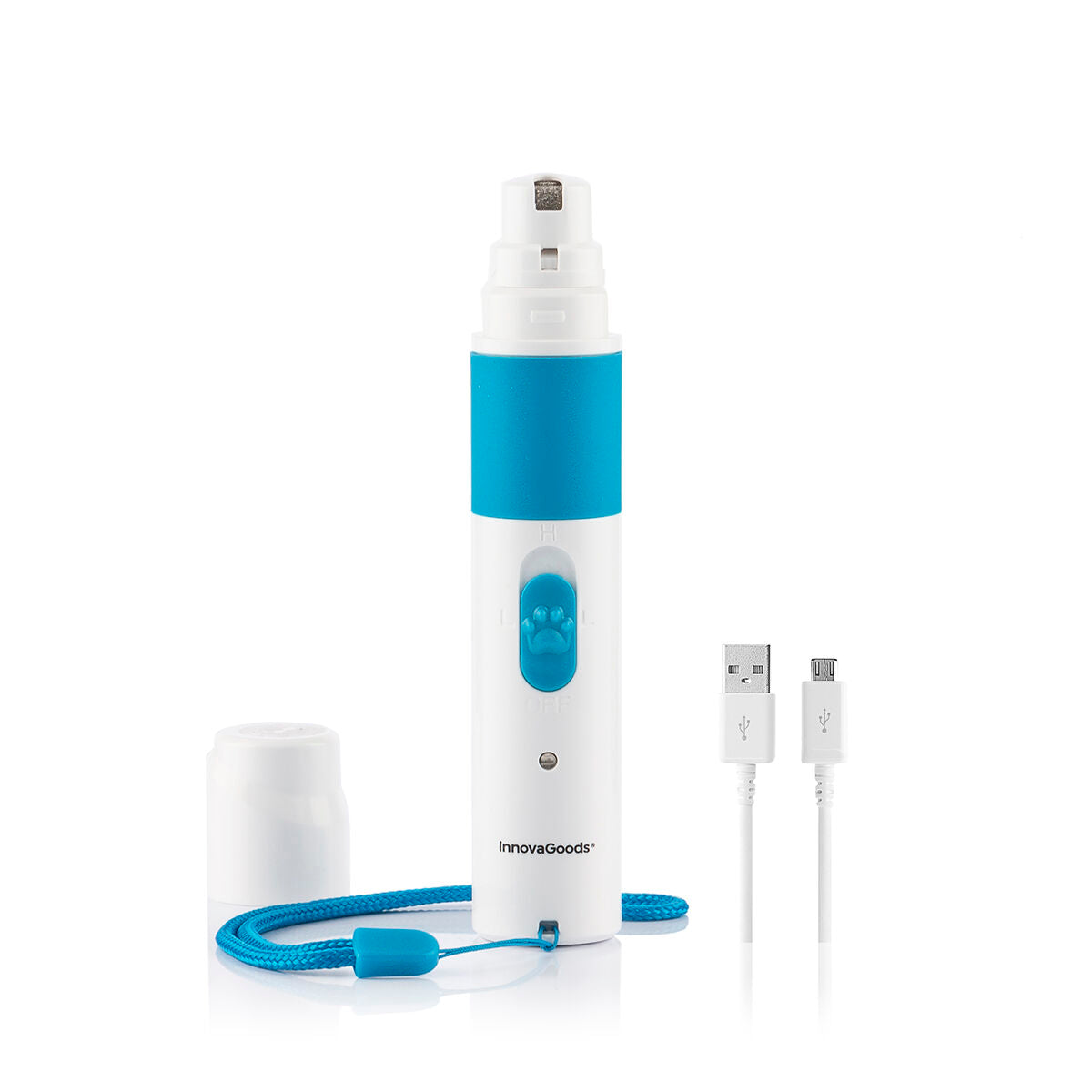 Rechargeable Pet Nail File Pawy by Bigbuy