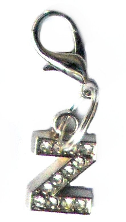 A-Z Crystal Letter Pet Charms by Salmon Oscar