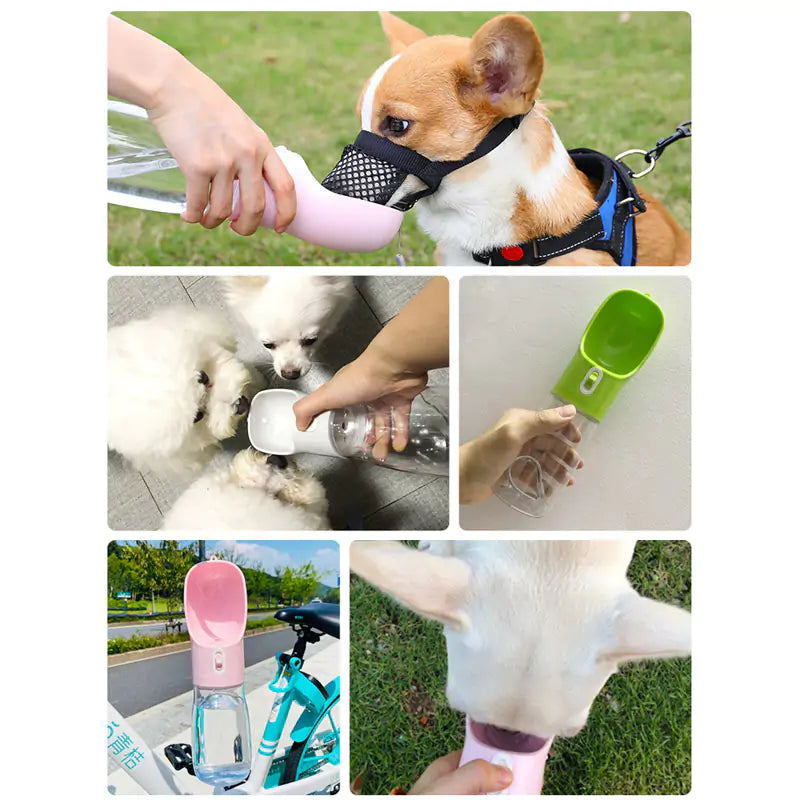 Pet Dog Water Bottle Feeder by My Store