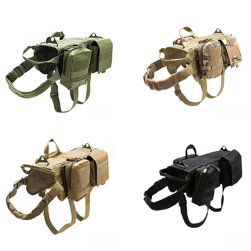 Tactical Military Dog Harness by My Store