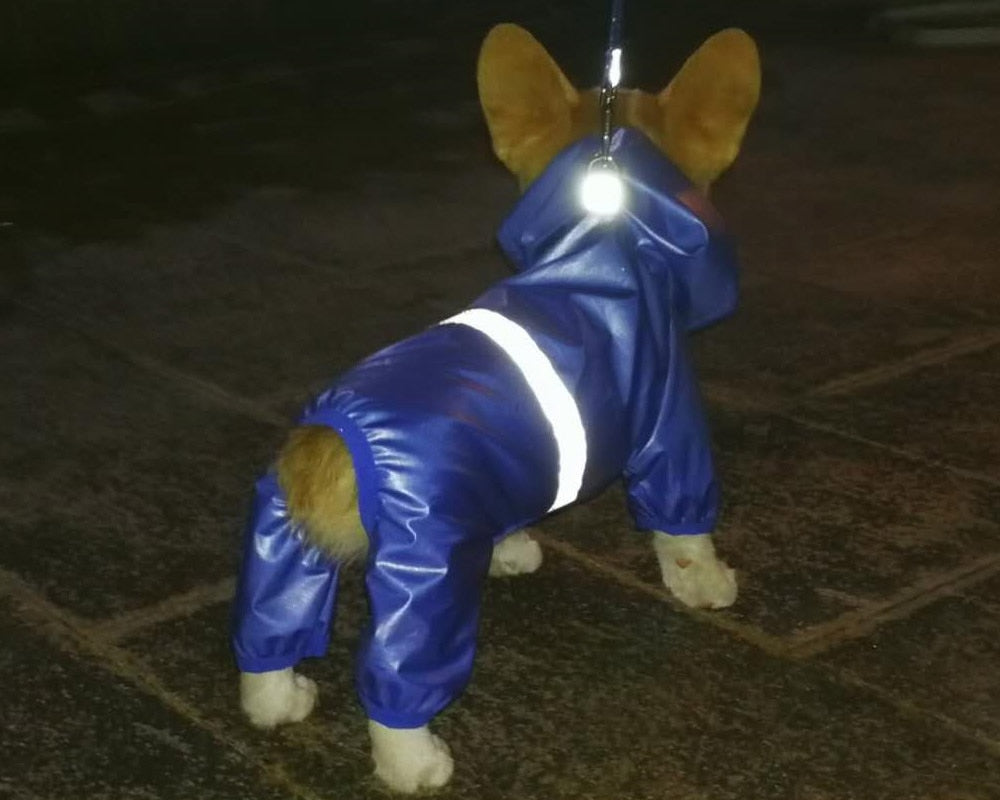 Reflective All-weather Waterproof Dog Rain Coat by My Store