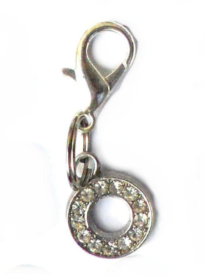 A-Z Crystal Letter Pet Charms by Salmon Oscar