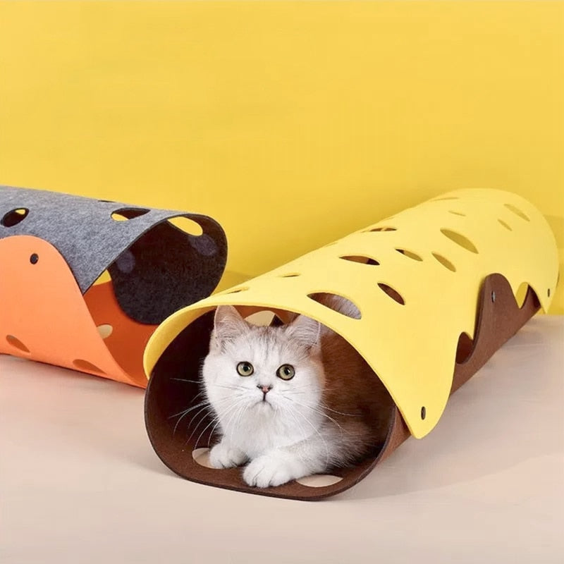 Premium Plush Cat Tunnel Toy by My Store