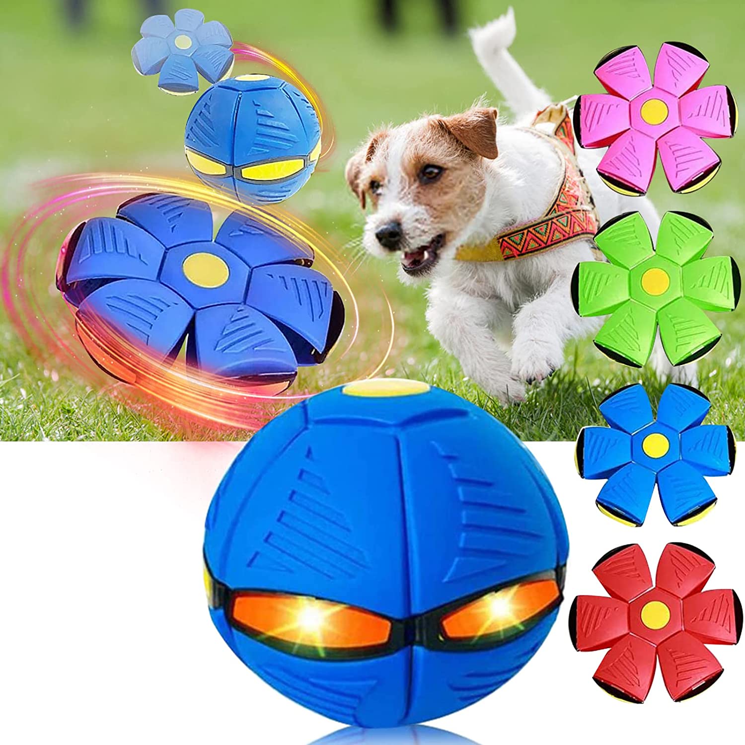 Pet Toy Flying Saucer Ball by My Store