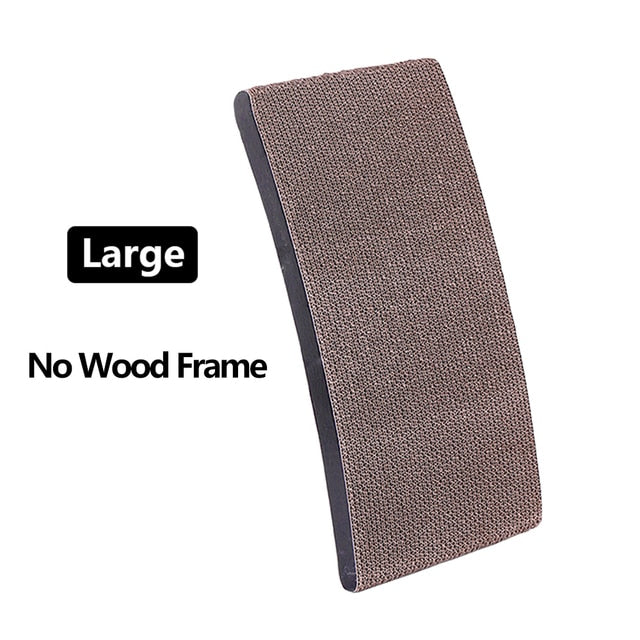 Wooden Cat Scratch Bed by My Store