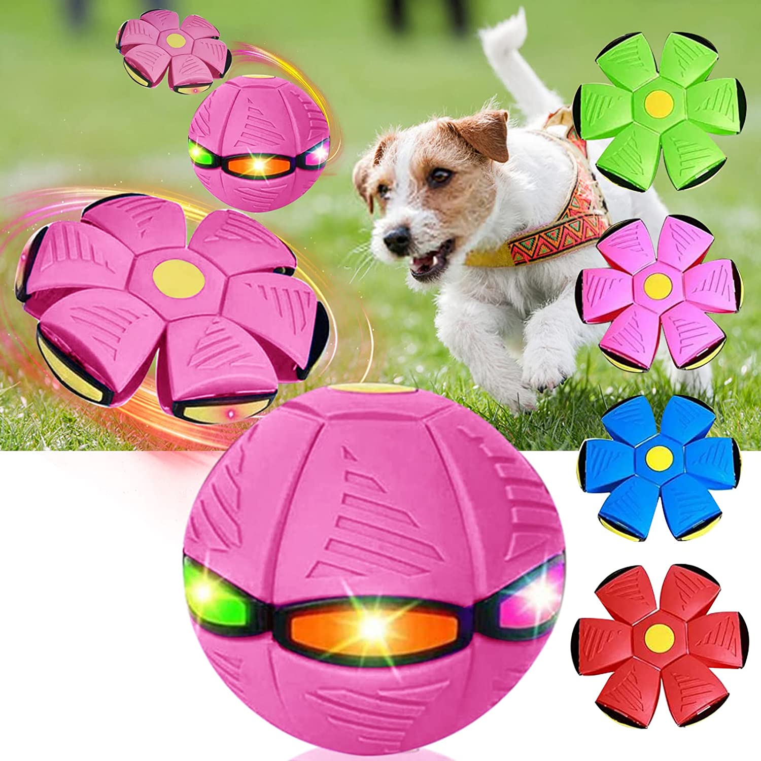 Pet Toy Flying Saucer Ball by My Store