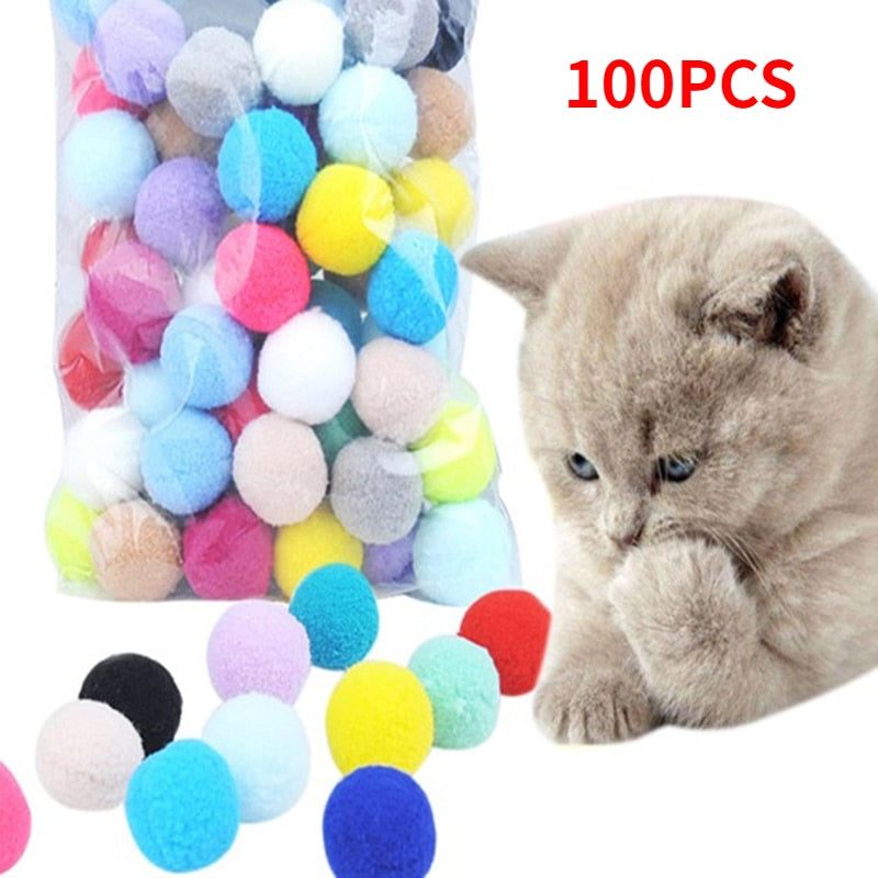 Cat Plush Silent Ball Gun Interactive Toy by My Store