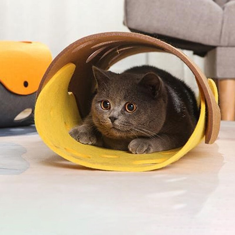 Premium Plush Cat Tunnel Toy by My Store