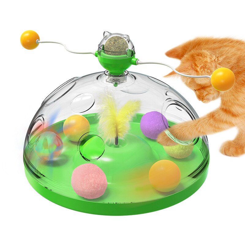 Windmill Interactive Multifunctional Catnip Toy by My Store