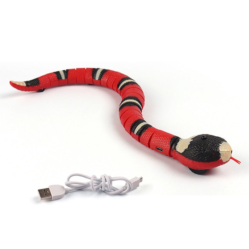 Smart Sensing Snake interactive Rechargeable Cat Toy by My Store