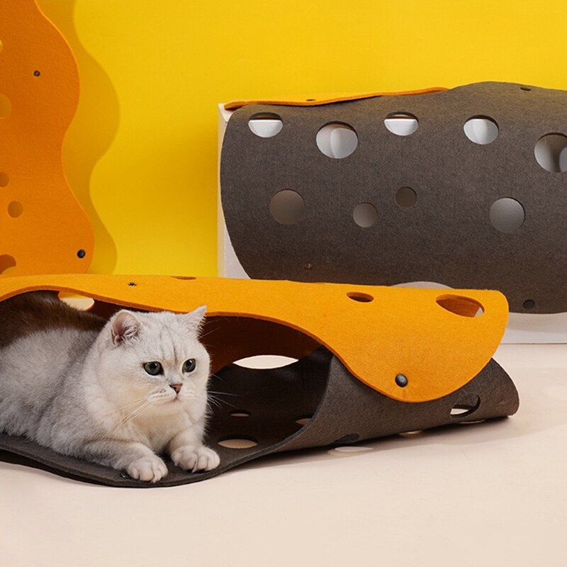 Premium Plush Cat Tunnel Toy by My Store