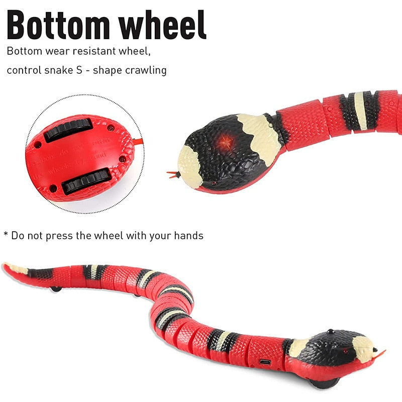 Smart Sensing Snake interactive Rechargeable Cat Toy by My Store