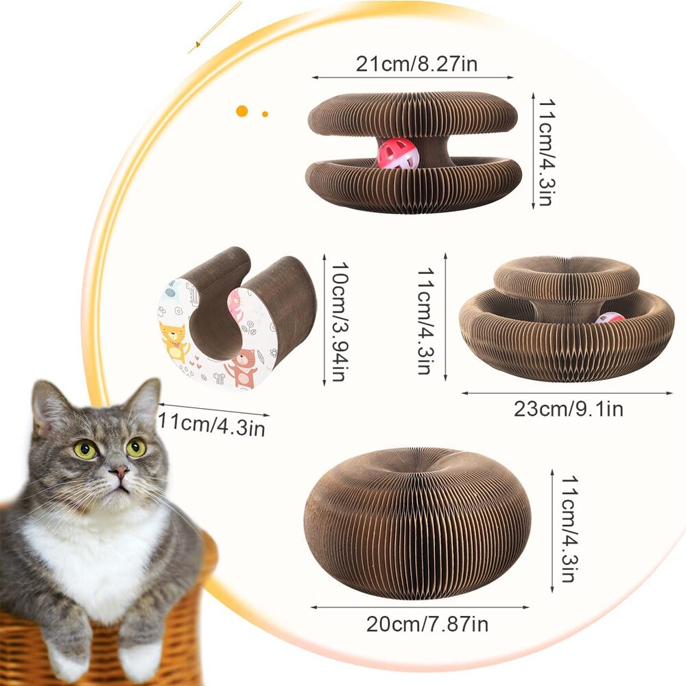Interactive Self Rolling Ball Cat Toy by My Store