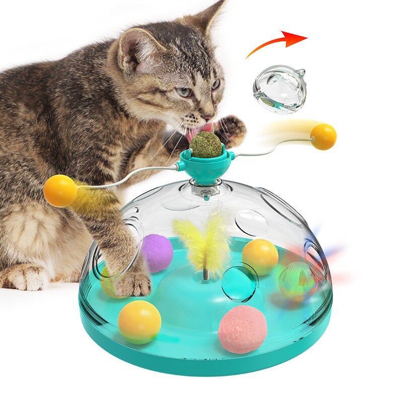 Windmill Interactive Multifunctional Catnip Toy by My Store