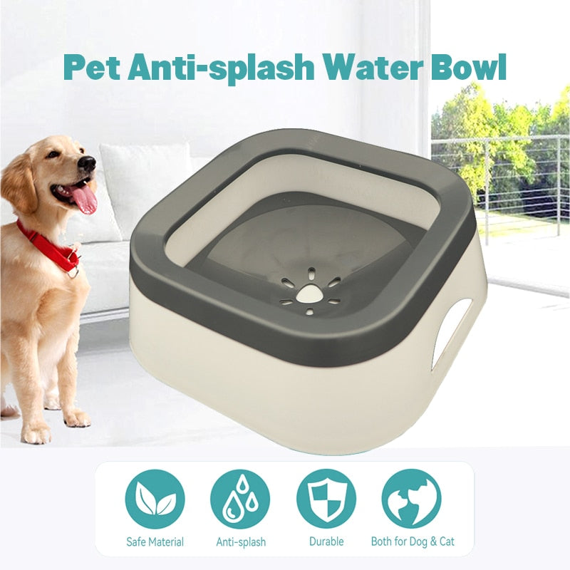 Anti Splash Pet Bowl by My Store