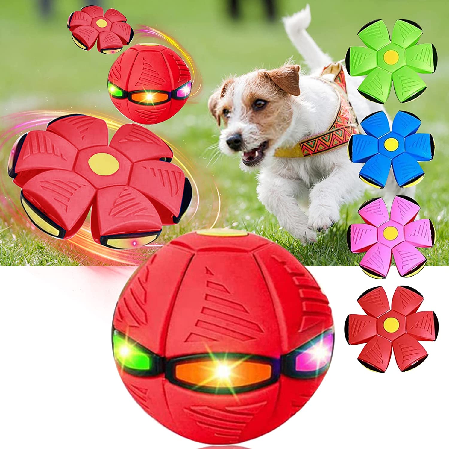Pet Toy Flying Saucer Ball by My Store