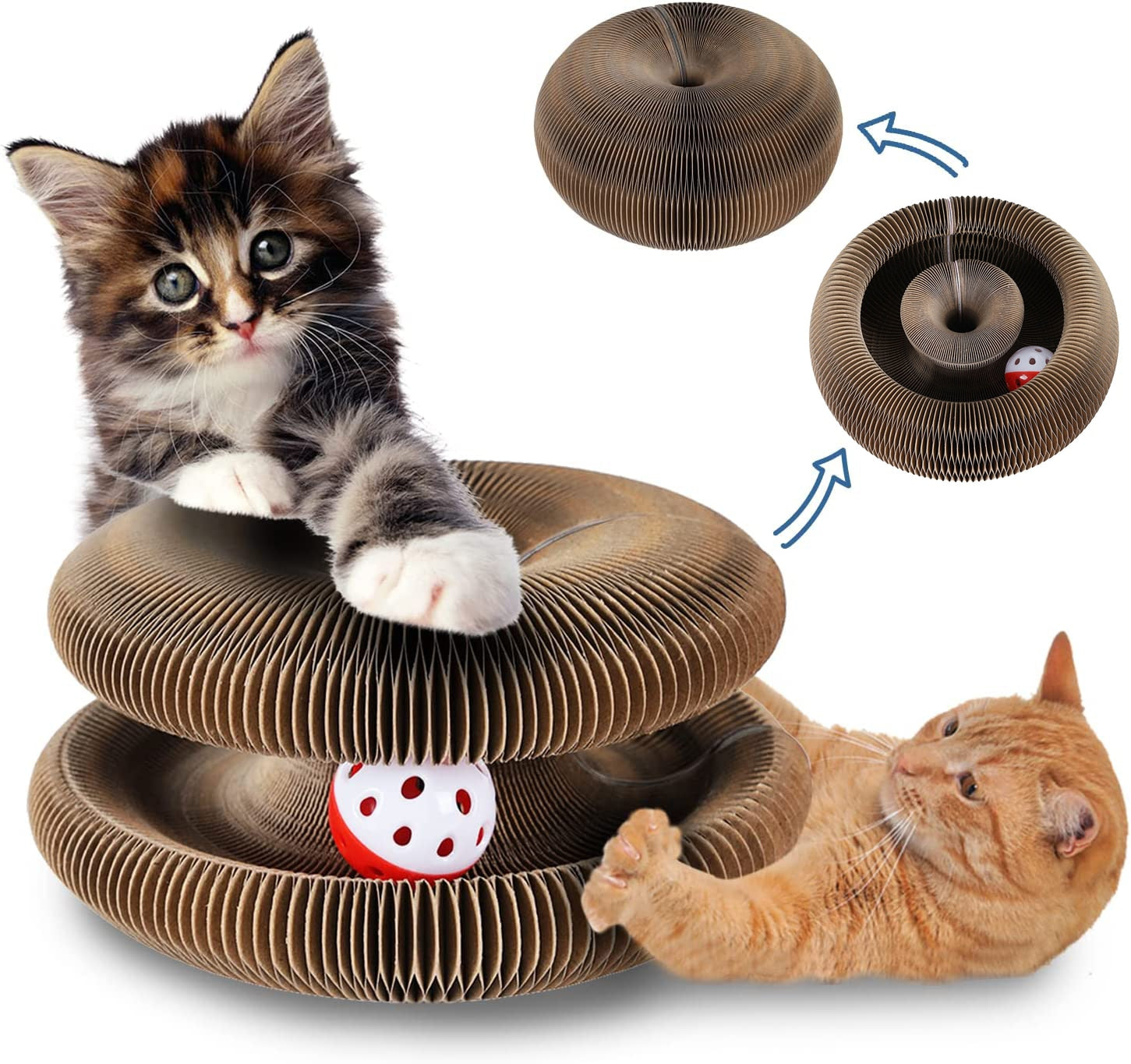 Interactive Self Rolling Ball Cat Toy by My Store