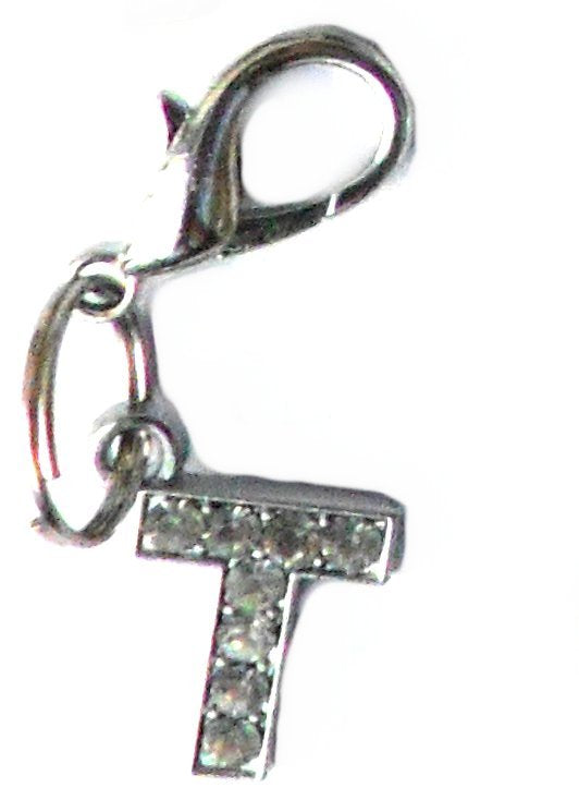 A-Z Crystal Letter Pet Charms by Salmon Oscar