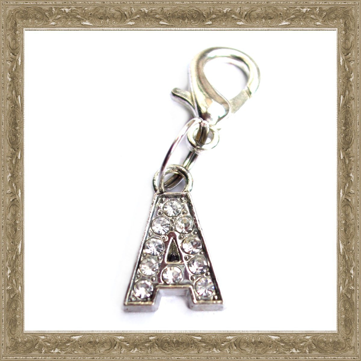 A-Z Crystal Letter Pet Charms by Salmon Oscar
