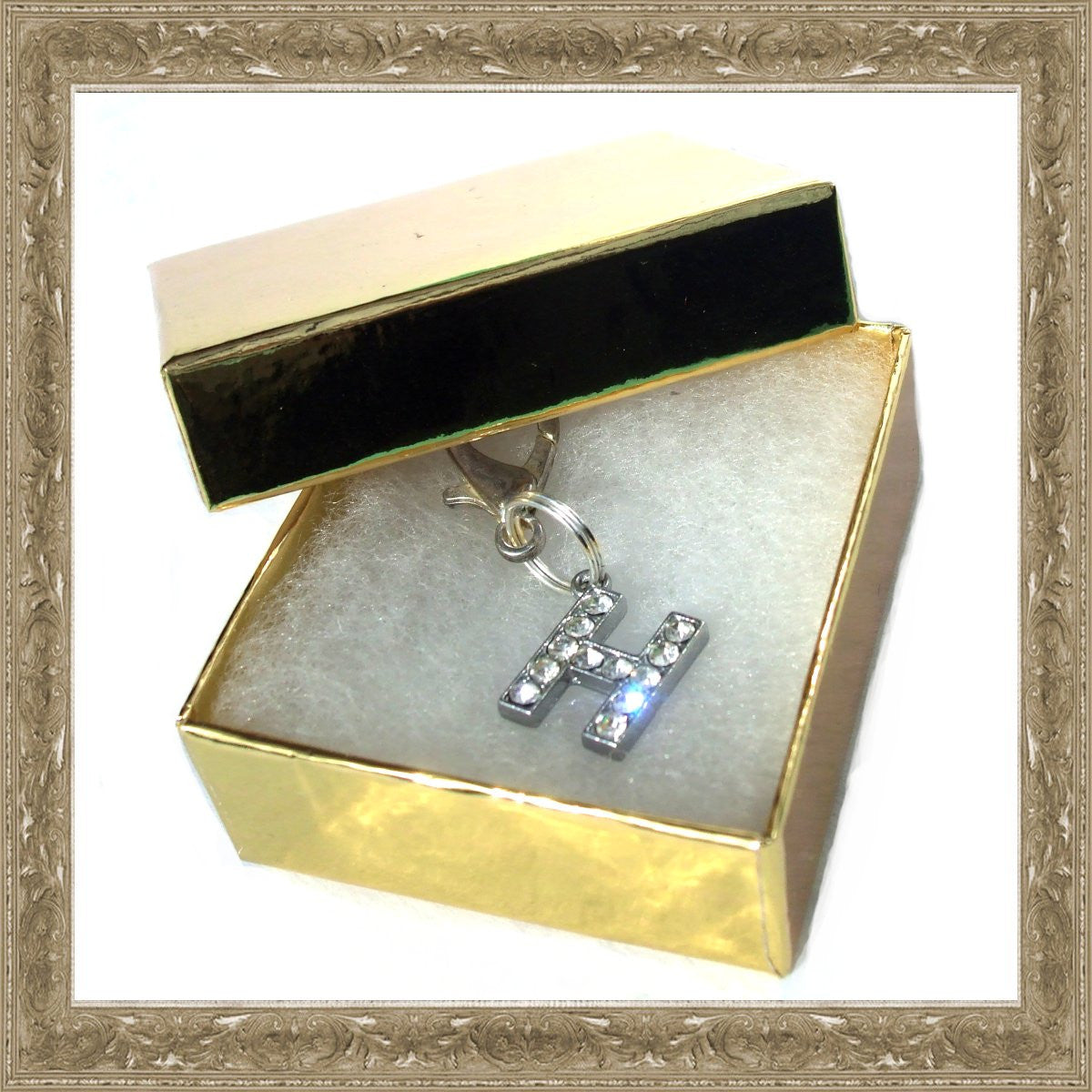 A-Z Crystal Letter Pet Charms by Salmon Oscar