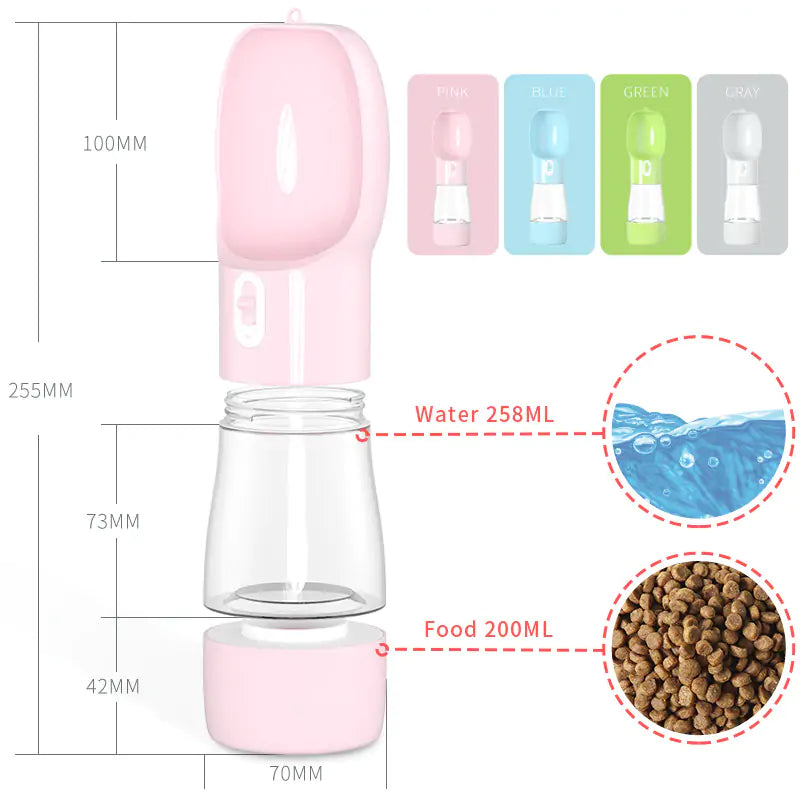 Pet Dog Water Bottle Feeder by My Store